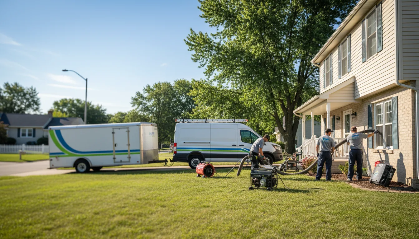 Flooded Basement Restoration And Cleanup With Repair in Owen, WI near me